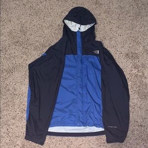 North Face HyVent 2.5L Blue/Navy Blue Rain Jacket